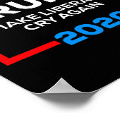 Poster Make Liberals Cry Again Funny Pro Trump 4th Of Jul (Coin)
