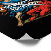 Poster Make No Peace With Evil Archangel Michael Jesus Go (Coin)