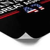 Poster Make Panama Great Again Flag  (Coin)