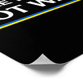 Poster Make Peace Not War - Stand With Ukraine  (Coin)