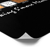 Poster Making Smore Memories Camping Campfire Smores Cart (Coin)