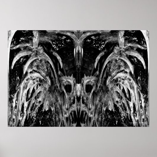 Poster Mal à l'intérieur (Devant)