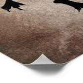 Poster Mal Noël Bug Avec Présent - Fêtes Drôle (Coin)