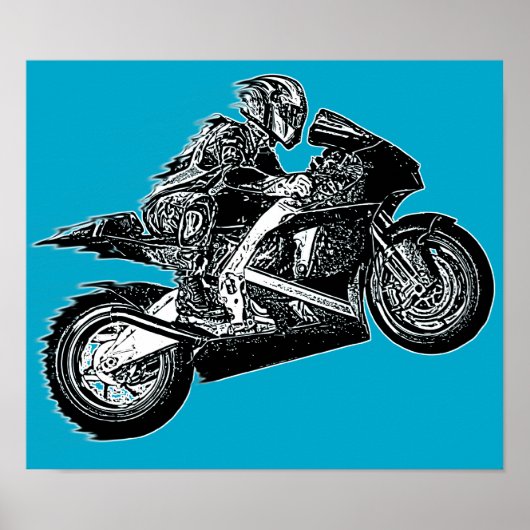 Poster Mal race (Devant)