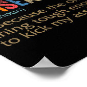 Poster Maladie auto-immune (Coin)