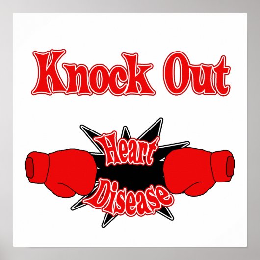Poster Maladie cardiaque (Devant)