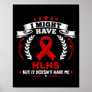 Poster Maladie Cardiaque Cyanogène Hlhs Ne M'a Pas Hlhs