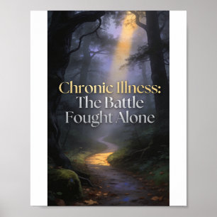 Poster Maladie Chronique : L'affiche de la bataille menée