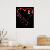 Poster Maladie de Faith Hope Love Heart (Cuisine)