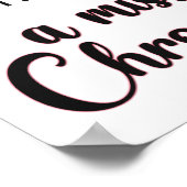 Poster Maladie du syndrome de Chromosome Turner manquante (Coin)