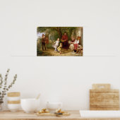 Poster Maladie et santé, 1843 (Cuisine)