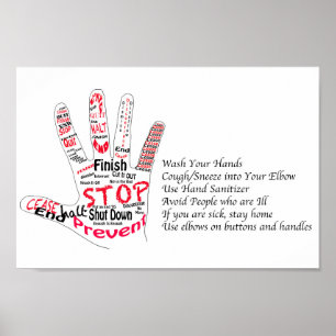 Poster Maladie Stop