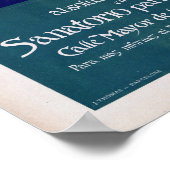 Poster Maladie vintage Médicale de la syphilis (Coin)