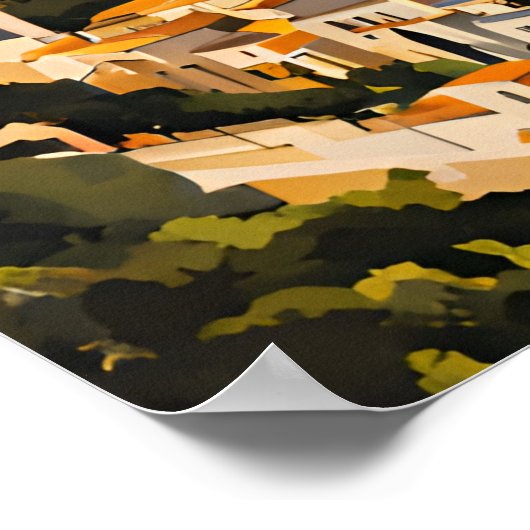 Poster Malaga (Coin)