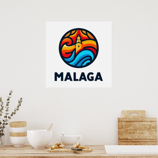Poster Malaga 3 (Cuisine)