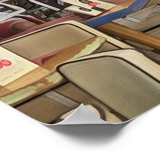 Poster Malaga. n° 23. (Coin)