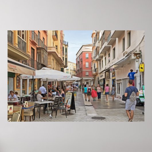 Poster Malaga. n° 23. (Devant)