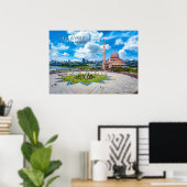 Poster Malaisie (Bureau à domicile)