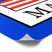 Poster Malaisie (Coin)