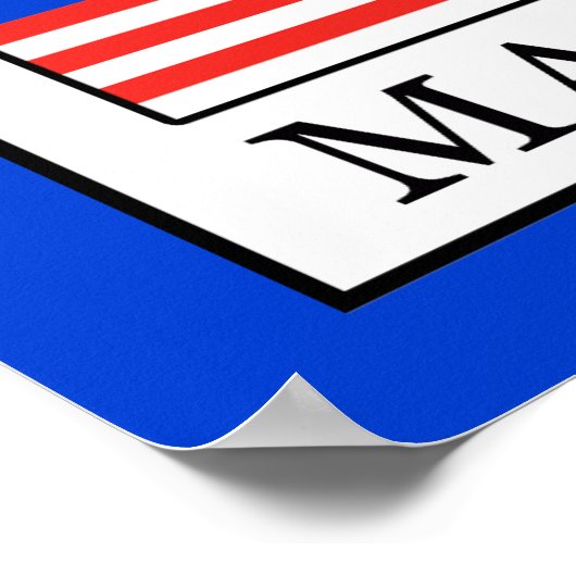 Poster Malaisie (Coin)