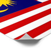 Poster Malaisie - Flag (Coin)