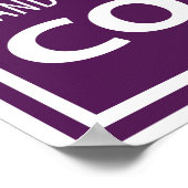 Poster Malala - Photo de Courage (série violet) (Coin)