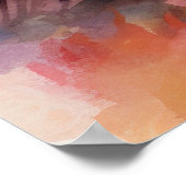 Poster Malamute d'Halloween en Alaska avec la peur Citrou (Coin)