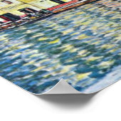 Poster Malcena au jardin par Gustav Klimt (Coin)