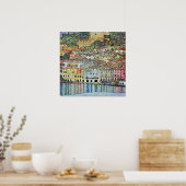 Poster Malcena au jardin par Gustav Klimt (Cuisine)