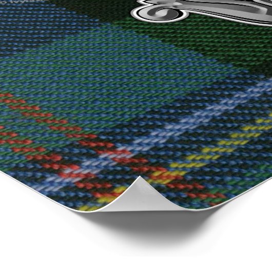 Poster Malcolm Tartan & Badge (Coin)