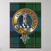 Poster Malcolm Tartan & Badge (Devant)