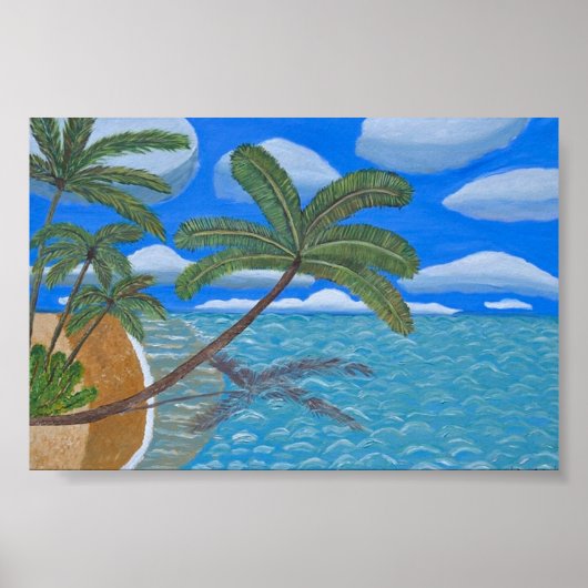Poster Maldives (Devant)