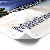 Poster Maldives - Panorama - (Coin)