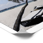 Poster Maldives - Plage principale - (Coin)