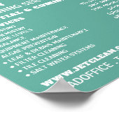 Poster Male Bather Portrait, Nettoyage De Piscine (Coin)