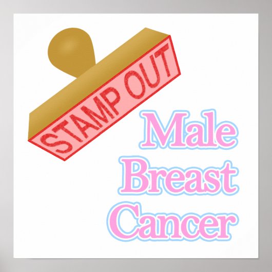 Poster Male Breast Cancer (Devant)