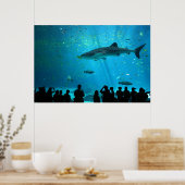 Poster Male Whale Shark at Georgia Aquarium (Cuisine)