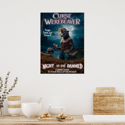 Poster Malédiction du castor (Cuisine)