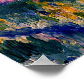 Poster Malevich - Pommiers en fleurs (Coin)