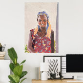 Poster Malgache 1989 (Bureau à domicile)