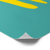 Poster Malheur ! Illustration colorée de chiens amusants (Coin)