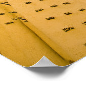 Poster Mali, Djenne. Grande Mosquée (Coin)