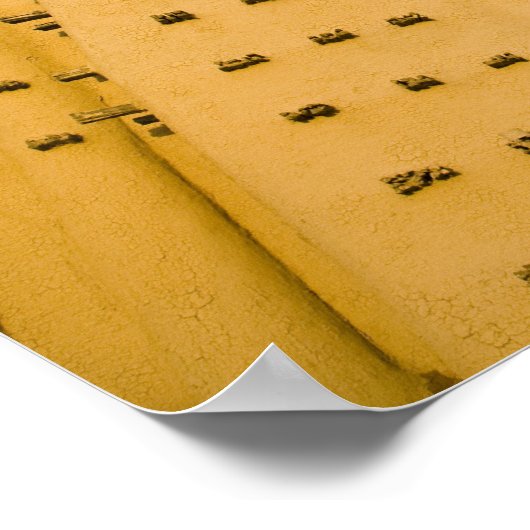 Poster Mali, Djenne. Grande Mosquée (Coin)