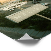 Poster Malibu (Coin)