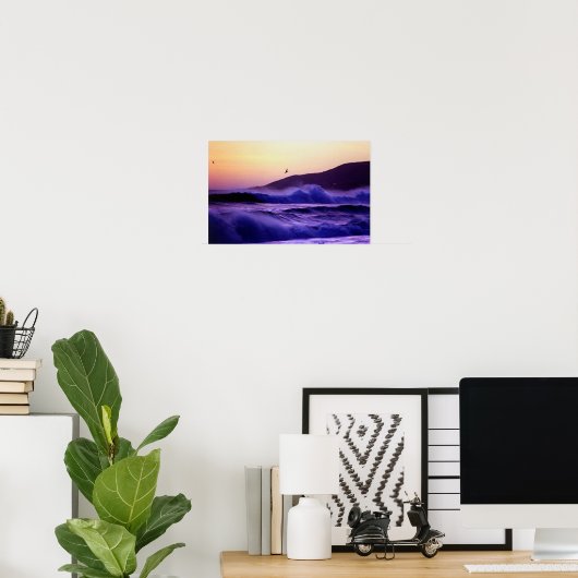 Poster Malibu Beach (Bureau à domicile)