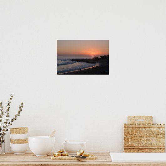 Poster Malibu Beach (Cuisine)