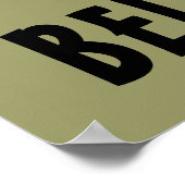 Poster Malinois belge (Coin)