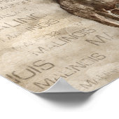 Poster Malinois belge - Mechelaar - Maligator (Coin)