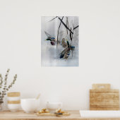 Poster Mallards et roseaux, Watanabe Seitei (Cuisine)