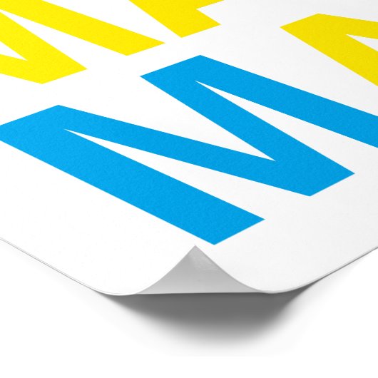 Poster MALMO Swedish Flag (Coin)